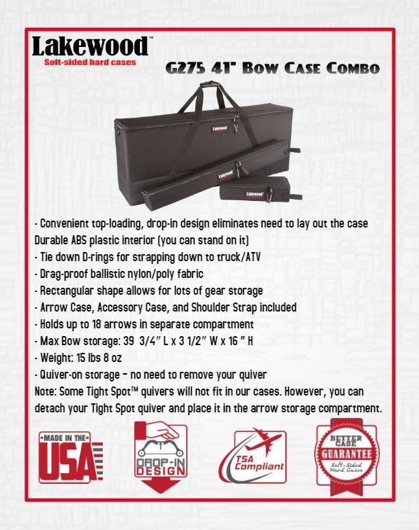 41″ Bow Case Combo - Lakewood Products